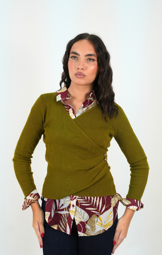 Maglia Ambra Oliva