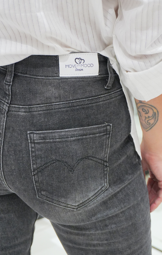 JEANS SLIM FIT GRIGIO