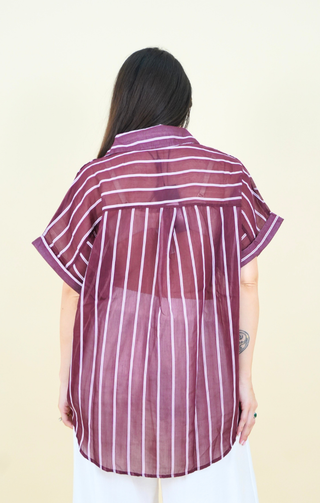 Camicia Gigi bordeaux