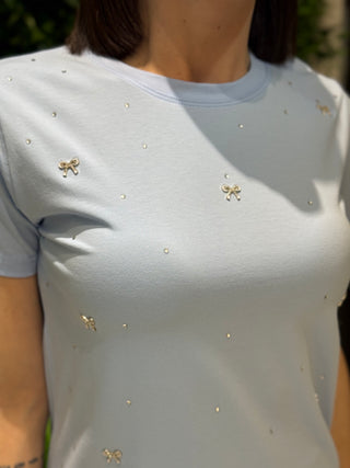 T-shirt Alex azzurra
