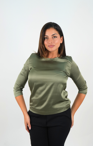 Blusa Rachele Verde militare