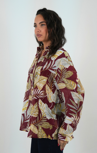 Camicia Kendra bordeaux