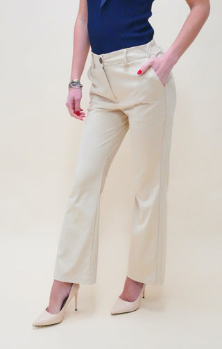 Pantalone Daino beige