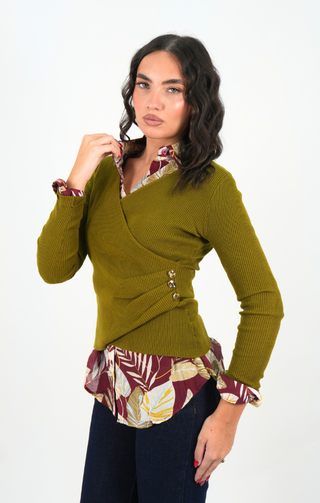 Maglia Ambra Oliva