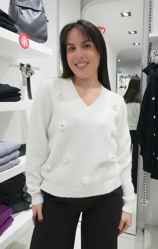 Maglioncino Laila Bianco