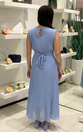 Abito Elisabetta azzurro