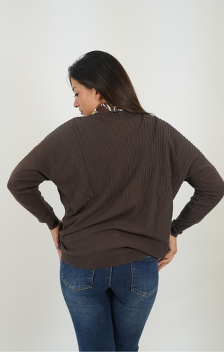 Maglia Marina Marrone