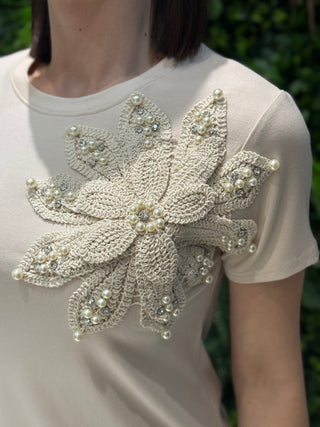 T-shirt Stella beige
