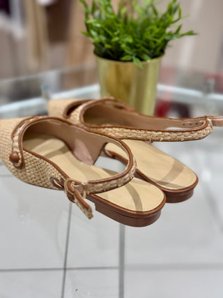 Ballerine in paglia