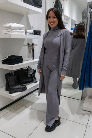 Coordinato Tre pezzi grigio