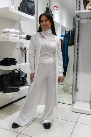 Coordinato Tre pezzi panna