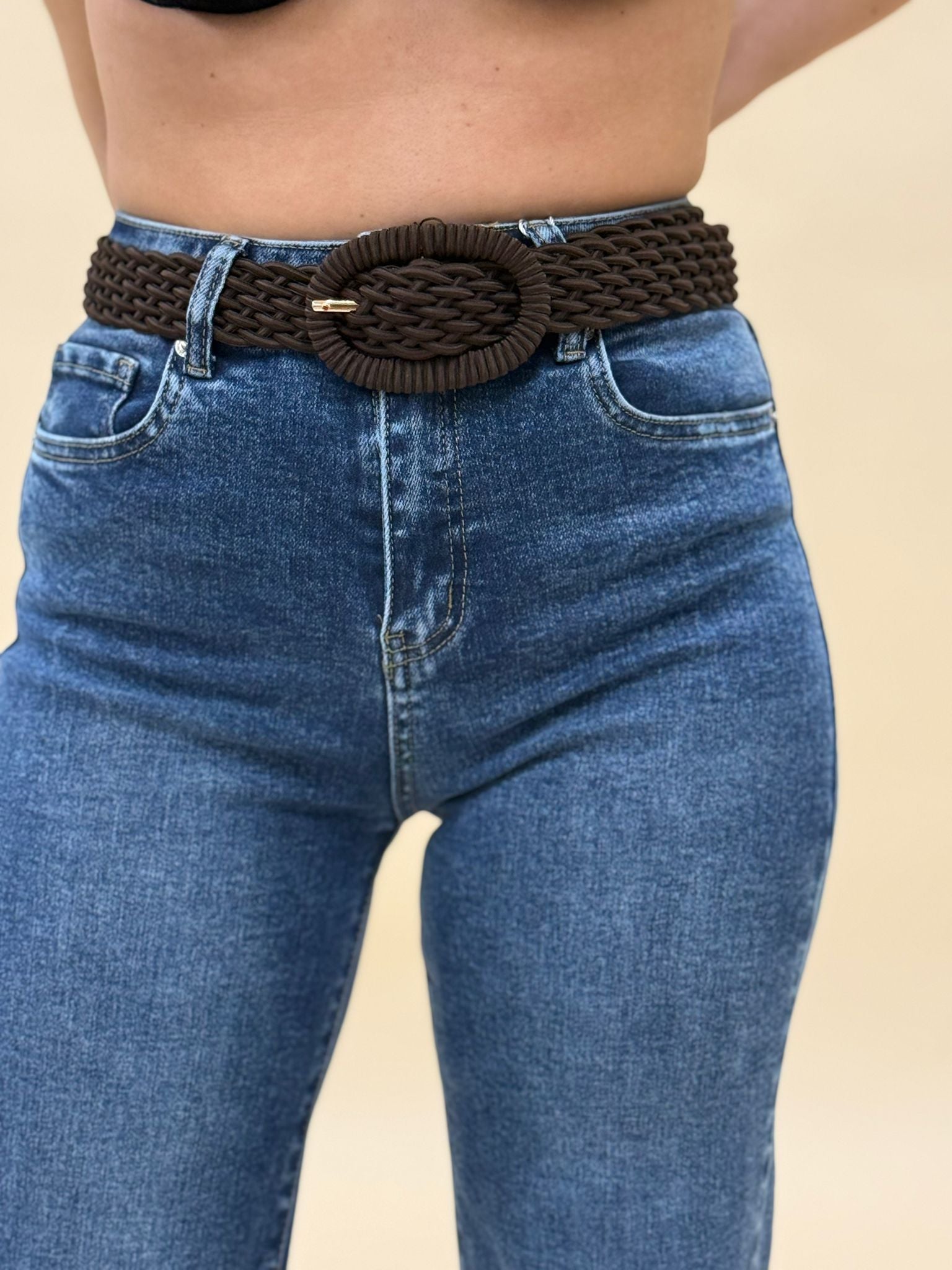 Cintura Malena marrone scuro